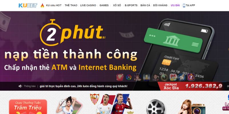 Quy trình tạo tài khoản cược đơn giản tại Kubet